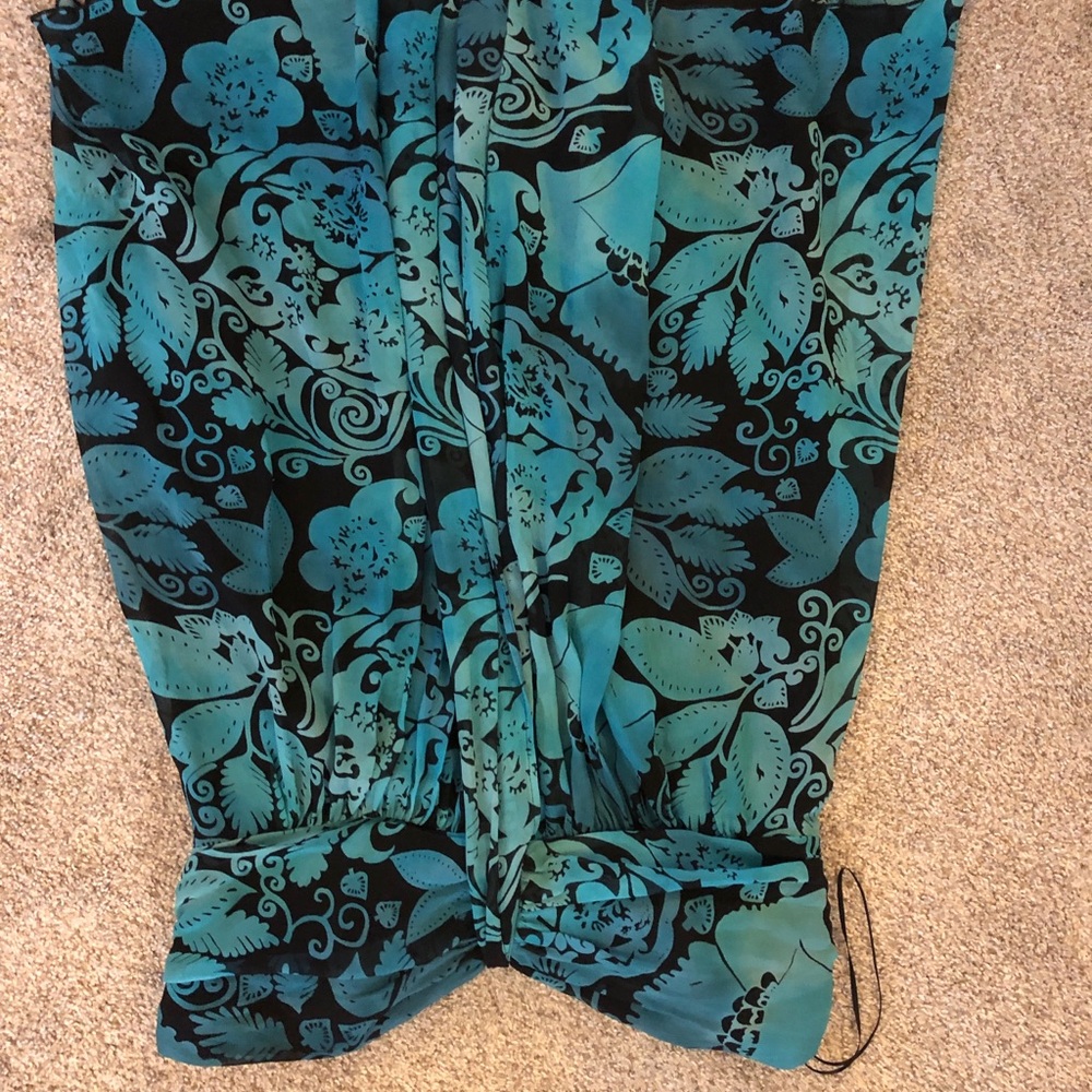Express strapless mini dress